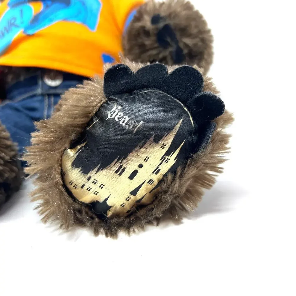 Build A Bear‎ Disney Beauty & the Beast Plush Monster with Outfit BABW 2017